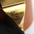 Collier de chien Orange×golden Leather × GP S □P Pコリエ ド シアン オレンジ×ゴールド レザー×GP S □P P