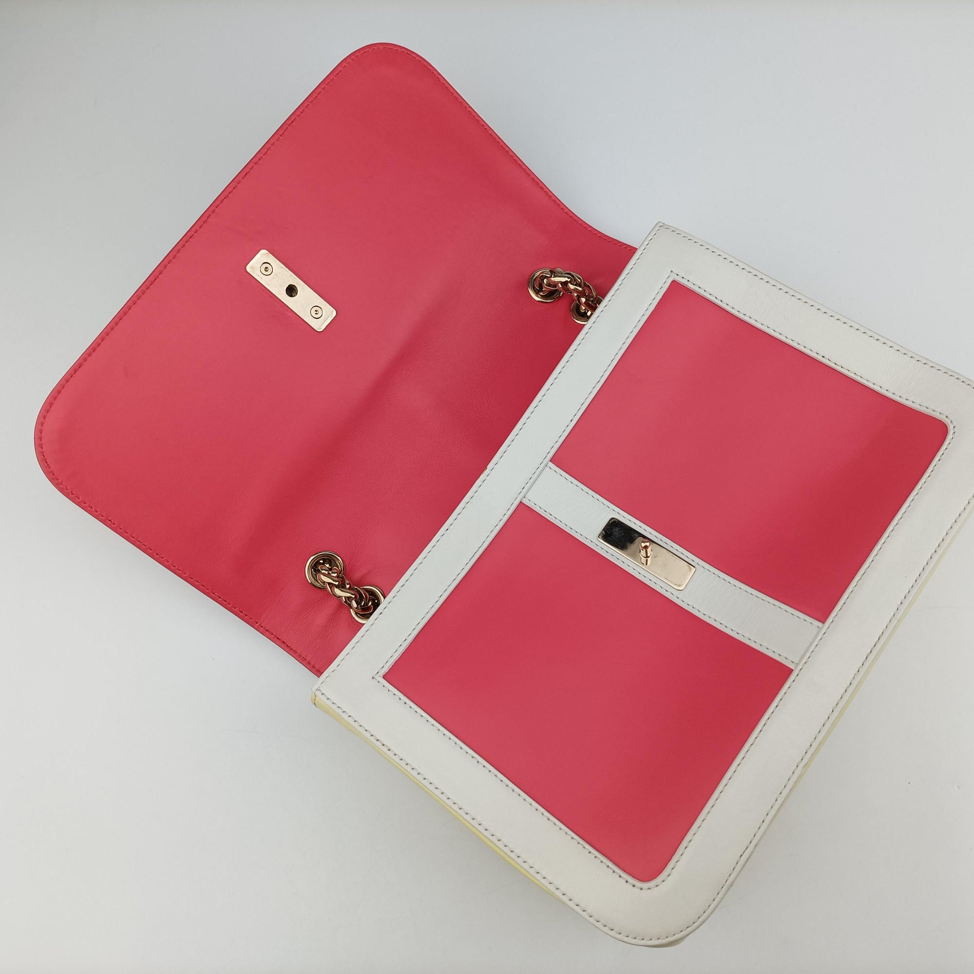 Sweet Charitypink ×rose red ×yellowLeatherスイートチャリティーピンク×ローズレッド×イエローレザー