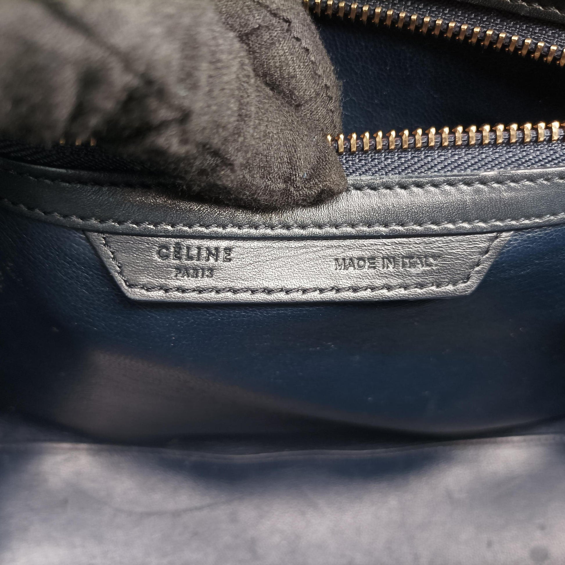 Luggage Micro shopper Blue×black Leather W-GA-0164ラゲージマイクロショッパー ブルー×ブラック レザー W-GA-0164