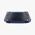 Luggage Micro shopper Blue×black Leather W-GA-0164ラゲージマイクロショッパー ブルー×ブラック レザー W-GA-0164