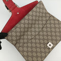 Dionysus beige×red PVC coated canvas× suede 400249 H023325309ディオニュソス ベージュ×レッド PVCコーティングキャンバス× スエード 400249 H023325309