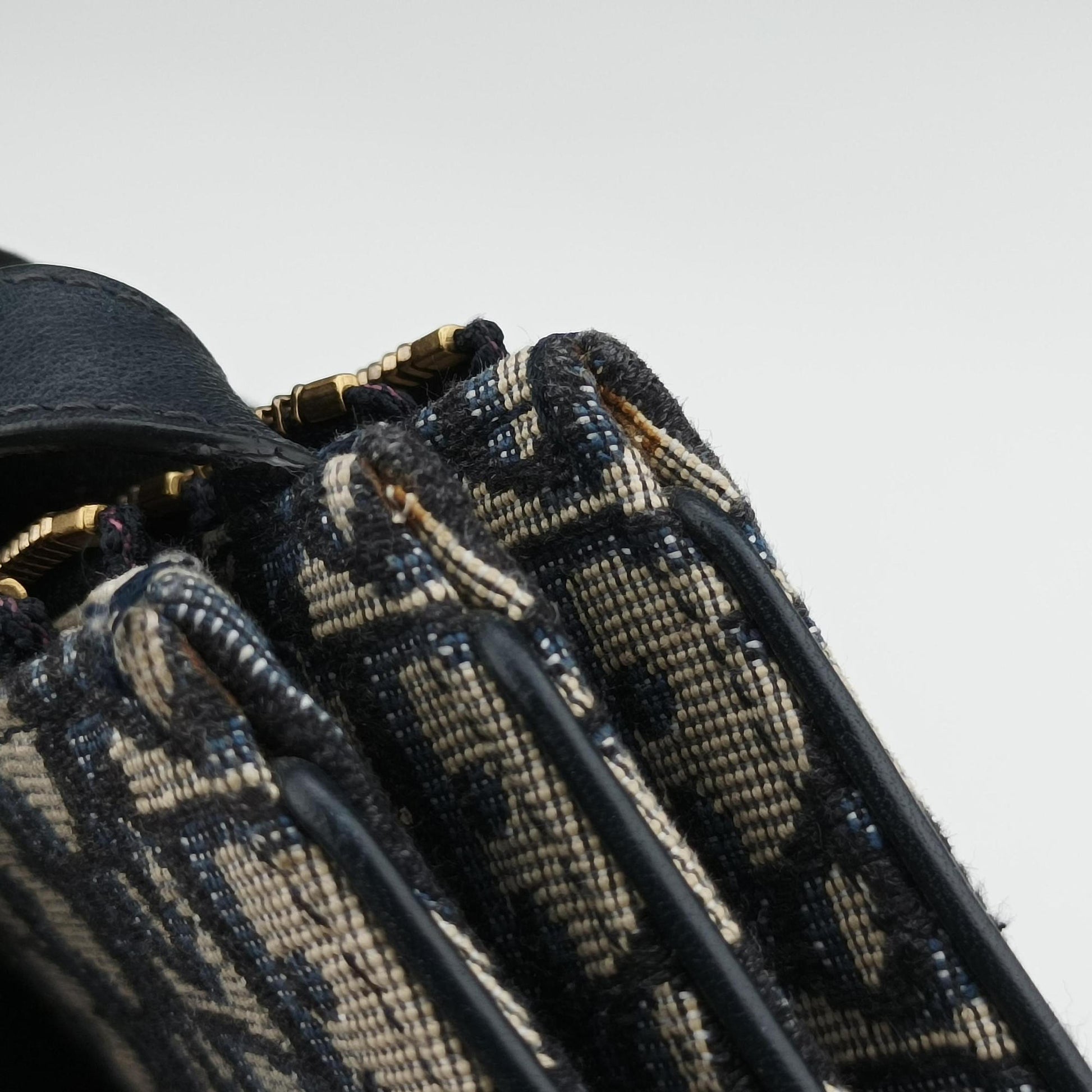 Saddle Navy×gray Jacquard 12-MA-0149サドル ネイビー×グレー ジャガード 12-MA-0149