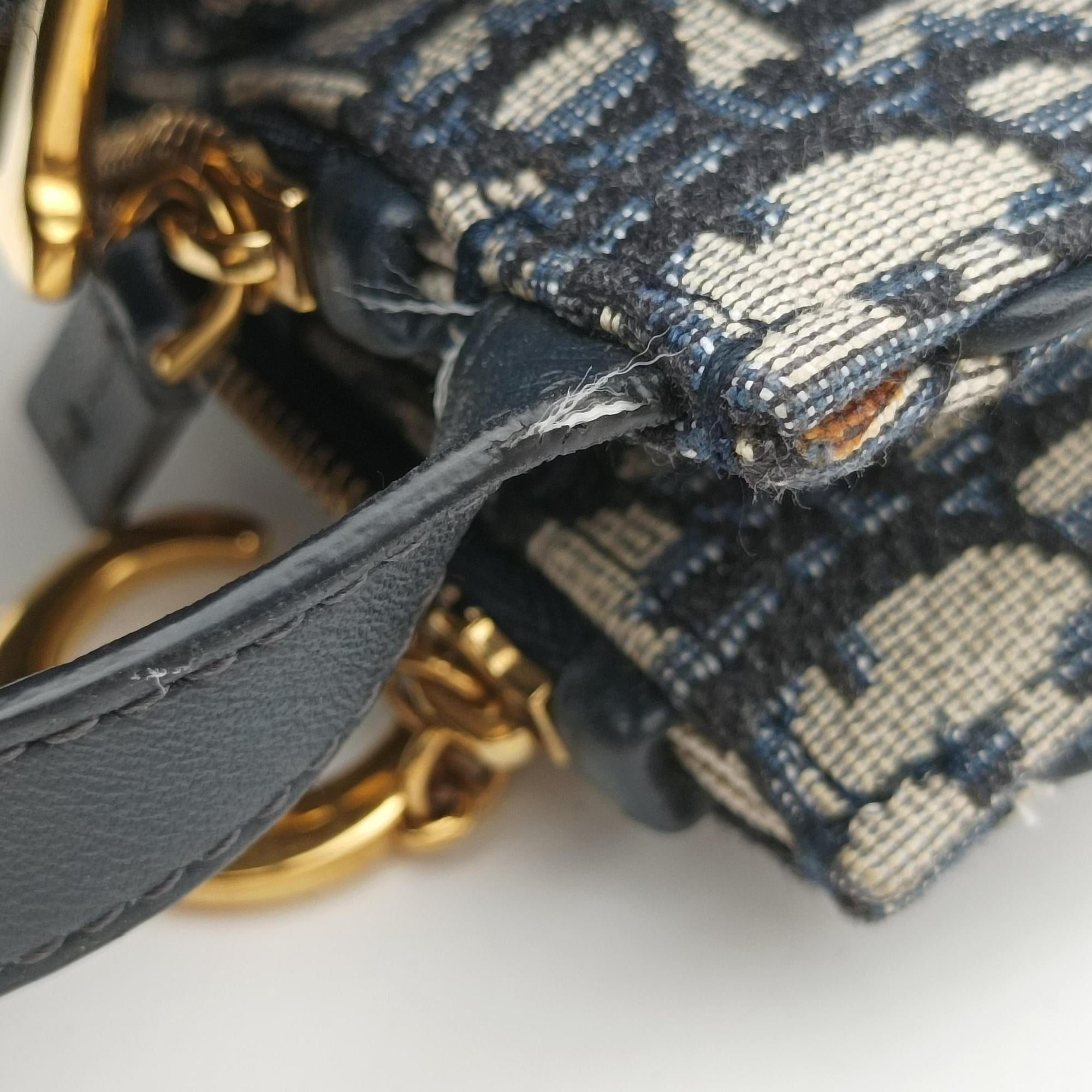Saddle Navy×gray Jacquard 12-MA-0149サドル ネイビー×グレー ジャガード 12-MA-0149
