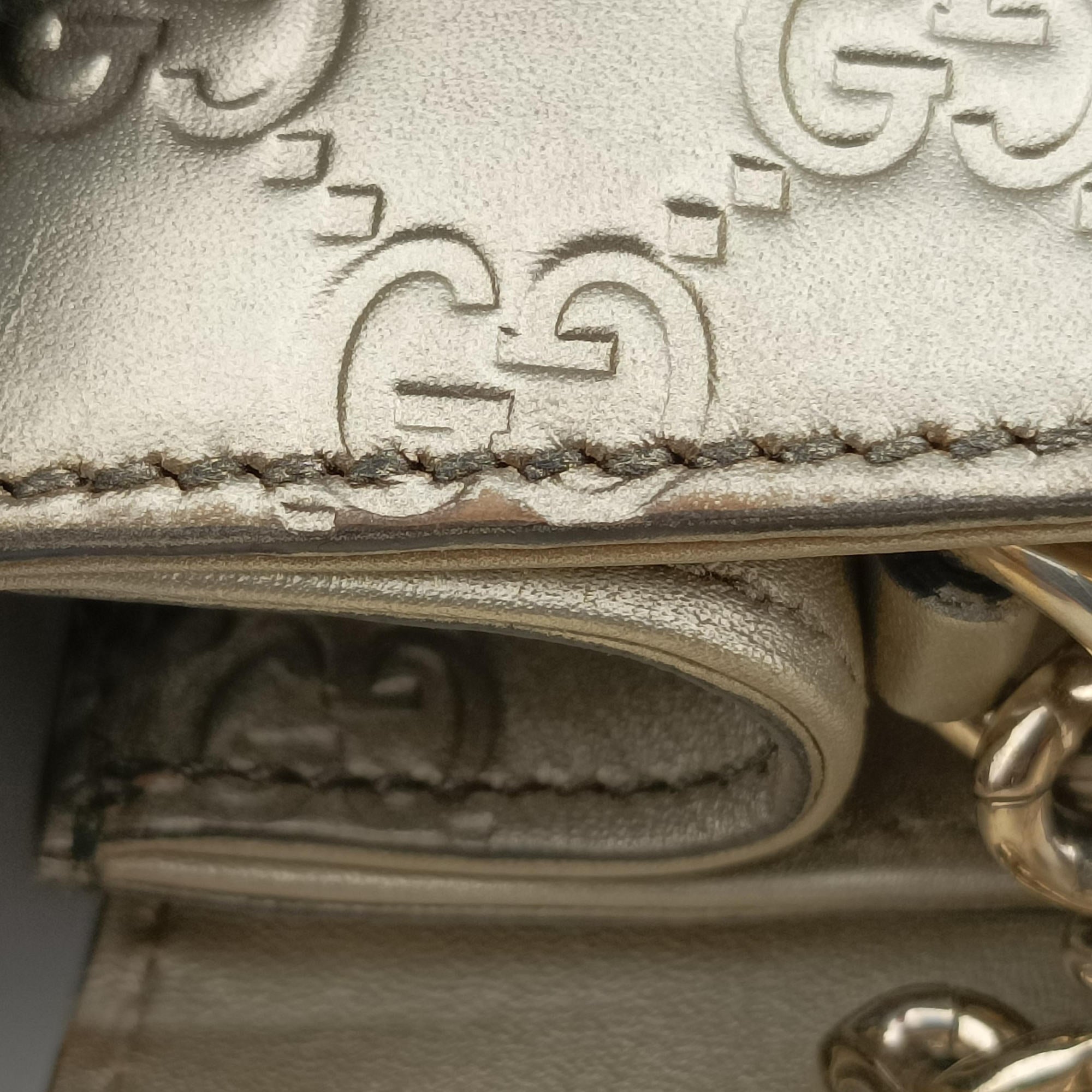 Emily Light Gold Leather 295402 C012742923エミリー ライトゴールド レザー 295402 C012742923