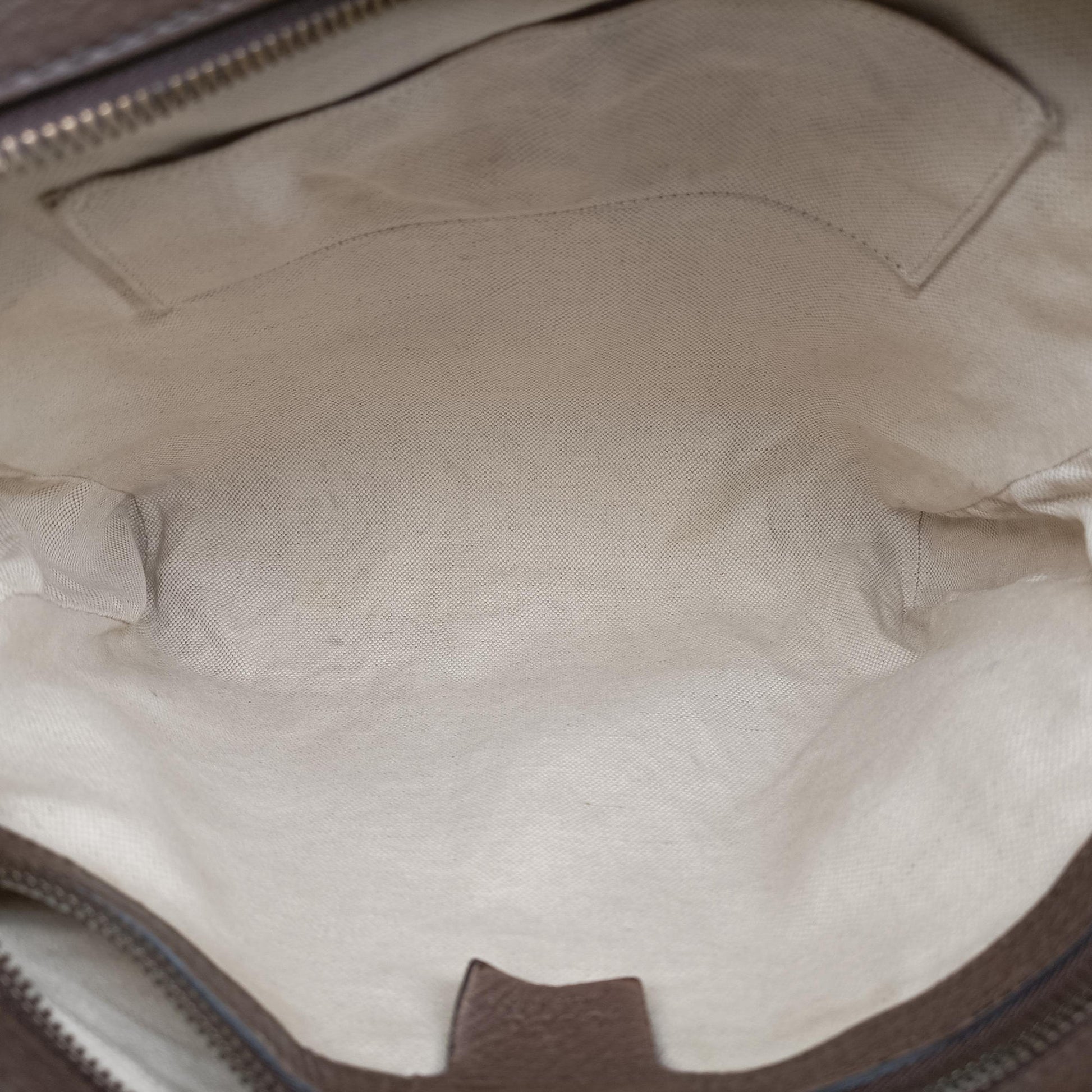 Ophidia Beige PVC coated canvas×leather 547934 H027610760オフィディア ベージュ PVCコーティングキャンバス×レザー 547934 H027610760