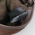 Horsebit Cow Print Hobo Brown Pony-style Calfskin × Leather 45ホースビット カウハラコ ブラウン ハラコ × ヴィンテージレザー 45
