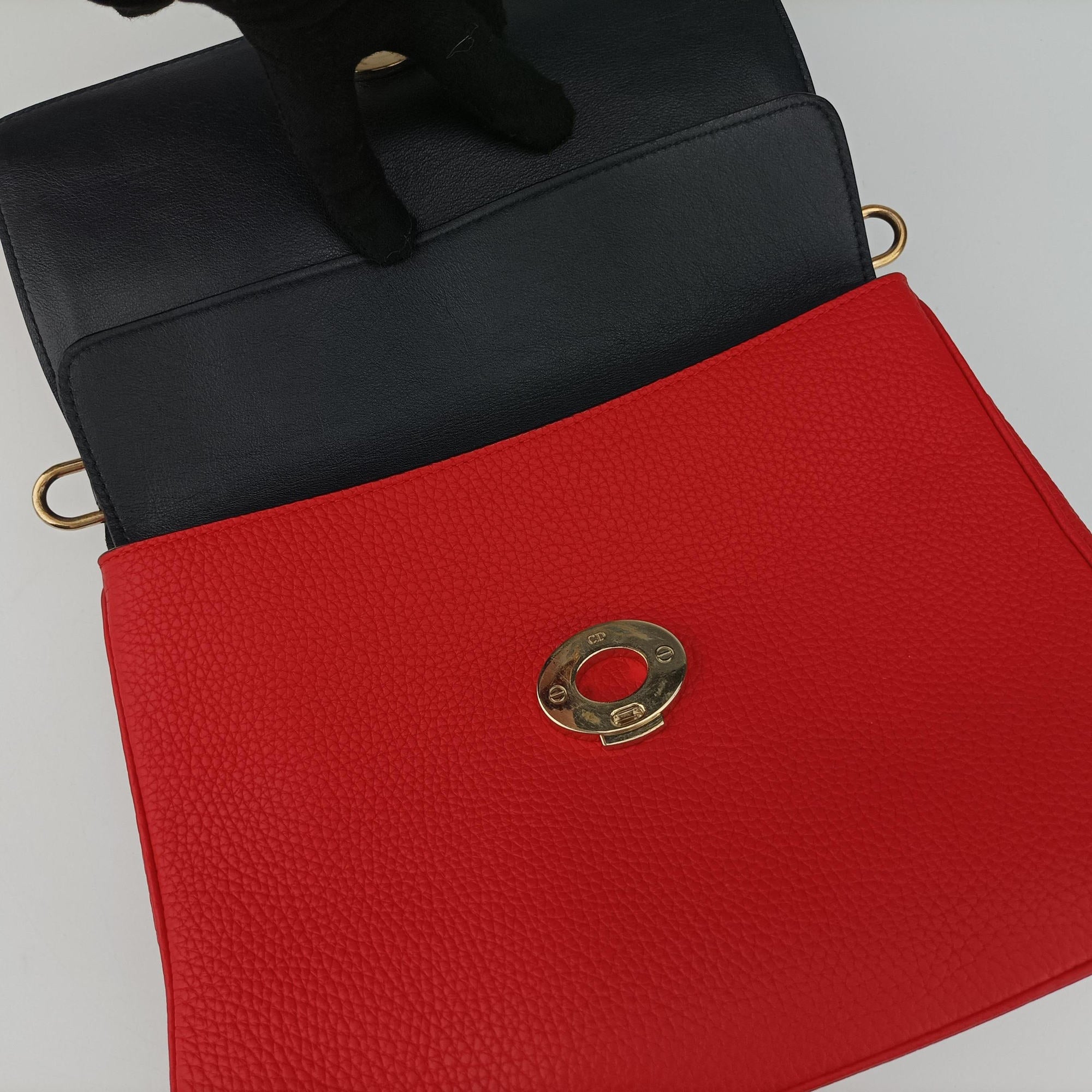 Be Dior Red Leather 19-MA-0135ビー ディオール レッド レザー 19-MA-0135