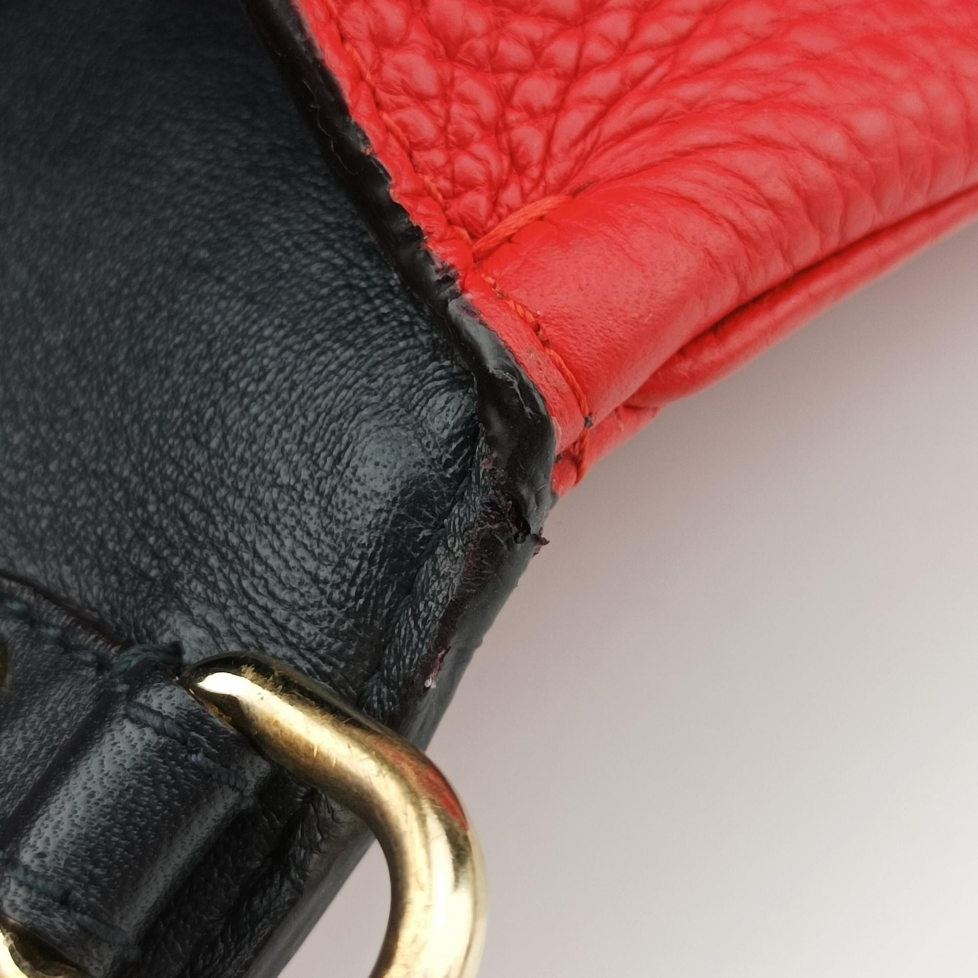 Be Dior Red Leather 19-MA-0135ビー ディオール レッド レザー 19-MA-0135