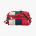OPHIDIA Red × Navy × Ivory Canvas × Leather 517350 オフィディア レッド×ネイビー×アイボリー キャンバス×レザー 517350 