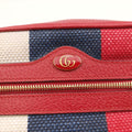 OPHIDIA Red × Navy × Ivory Canvas × Leather 517350 オフィディア レッド×ネイビー×アイボリー キャンバス×レザー 517350 
