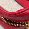 OPHIDIA Red × Navy × Ivory Canvas × Leather 517350 オフィディア レッド×ネイビー×アイボリー キャンバス×レザー 517350 