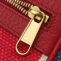 OPHIDIA Red × Navy × Ivory Canvas × Leather 517350 オフィディア レッド×ネイビー×アイボリー キャンバス×レザー 517350 