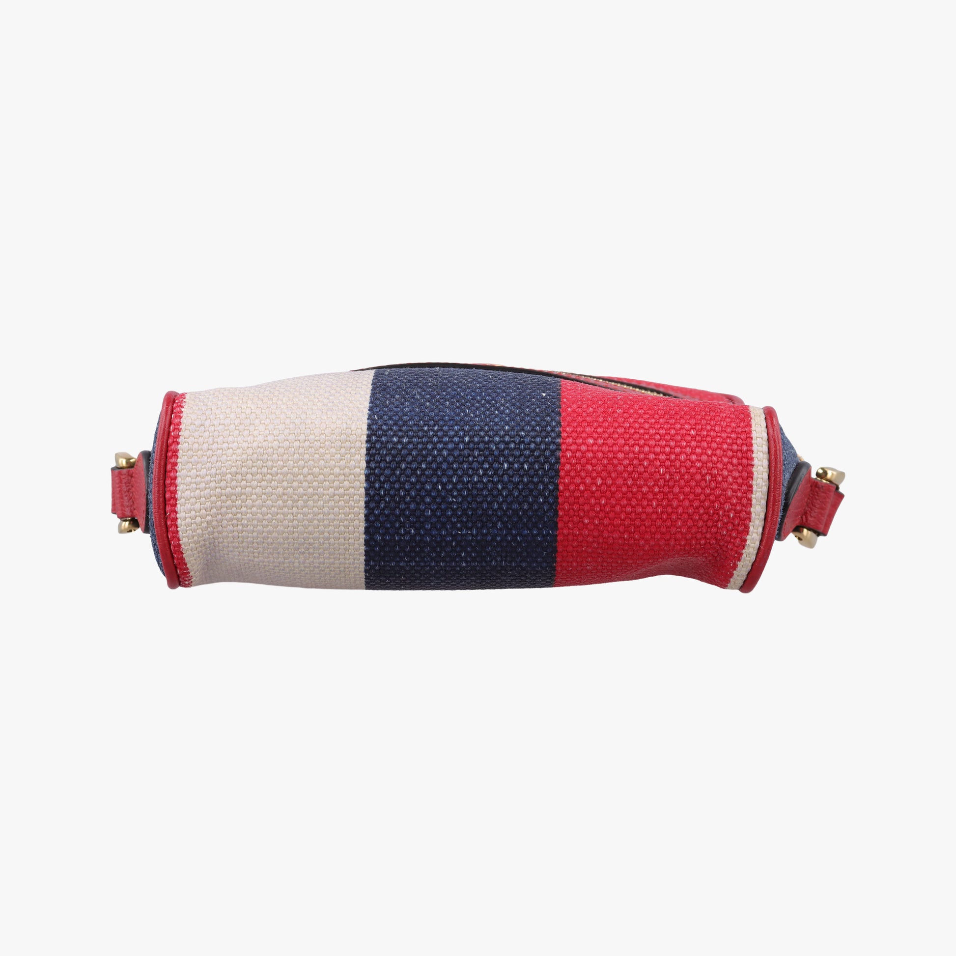 OPHIDIA Red × Navy × Ivory Canvas × Leather 517350 オフィディア レッド×ネイビー×アイボリー キャンバス×レザー 517350 