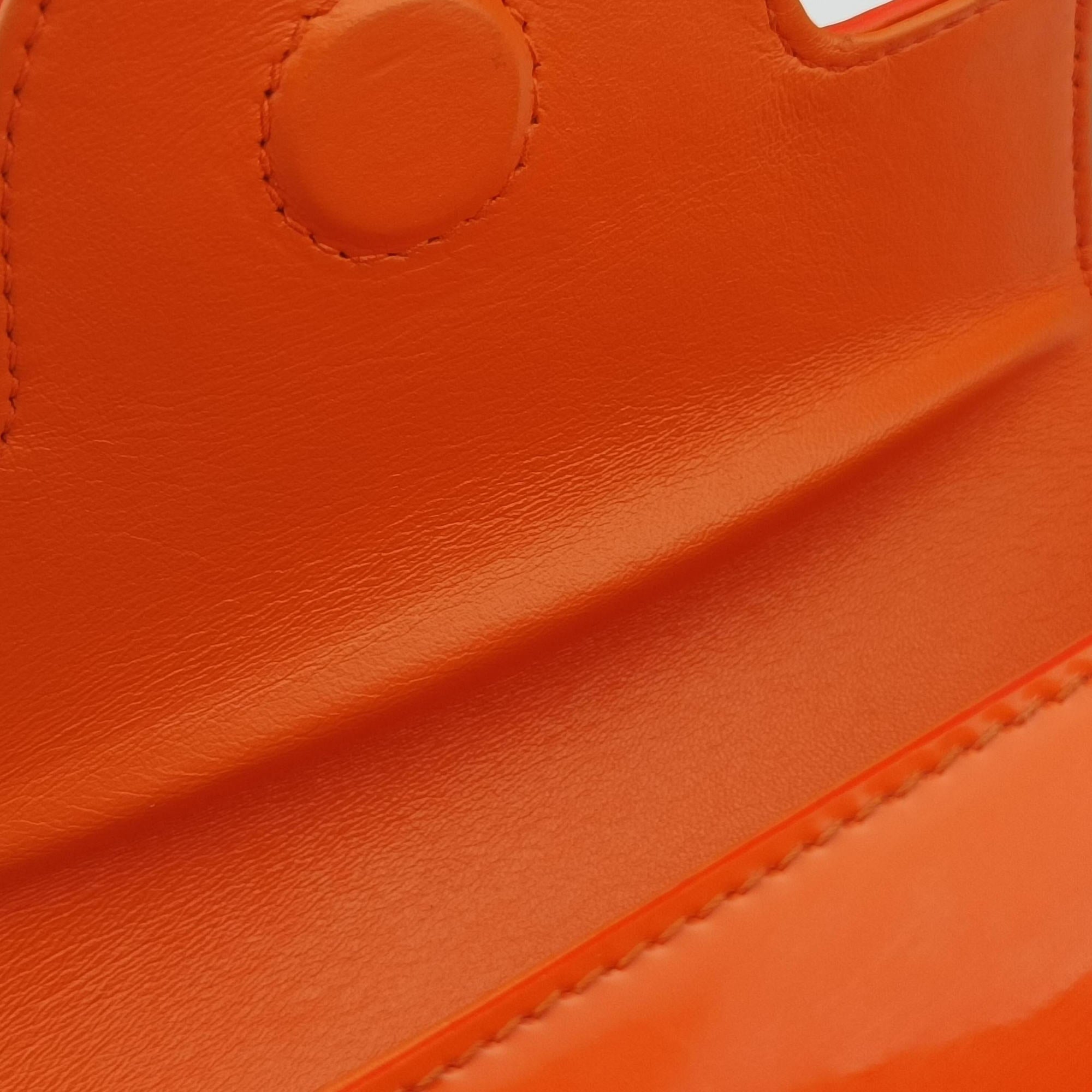 La Medusa Orange patent CLG401 358 705 550ラ メデューサ オレンジ パテント CLG401 358 705 550