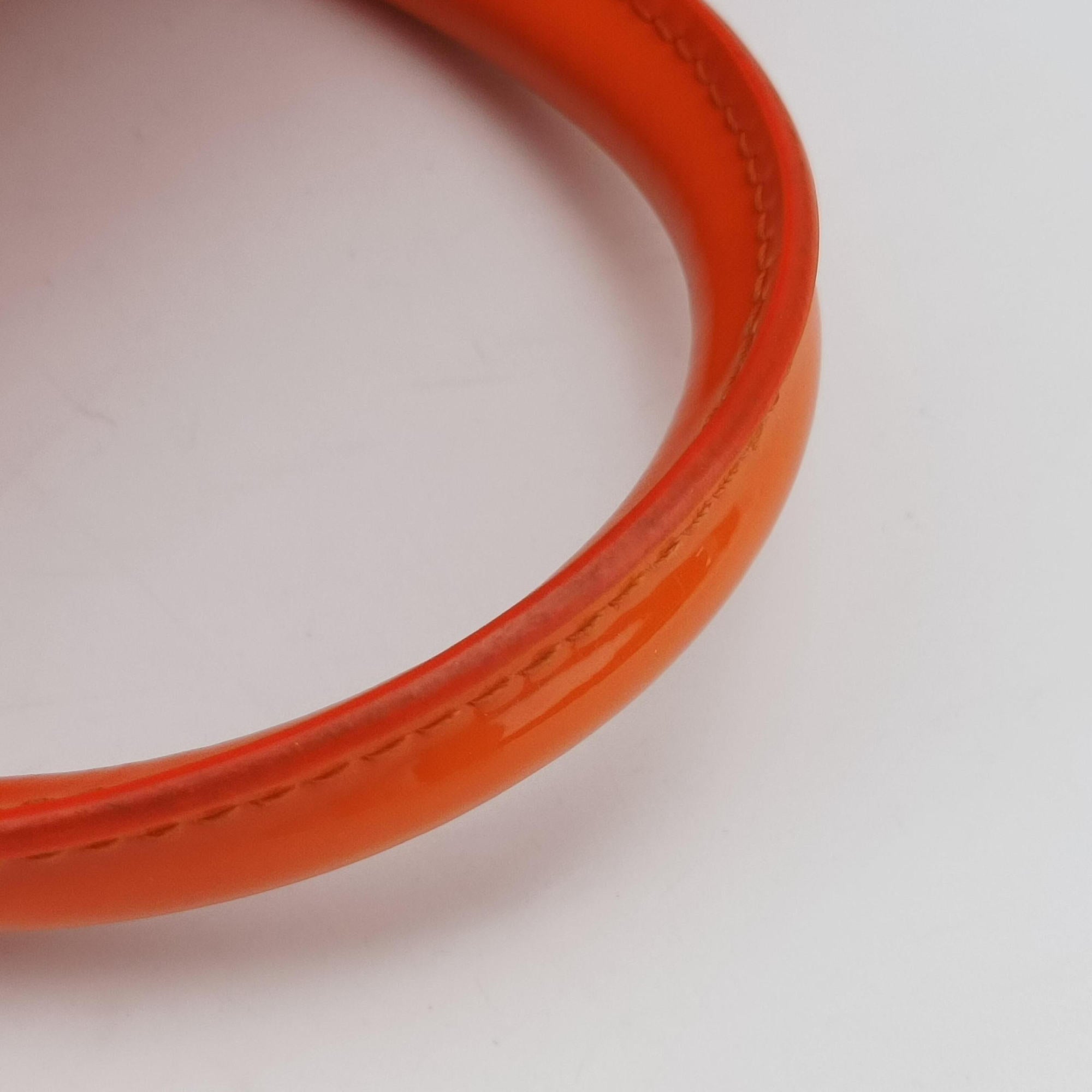 La Medusa Orange patent CLG401 358 705 550ラ メデューサ オレンジ パテント CLG401 358 705 550