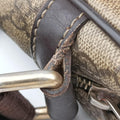 GG Supreme  Messenger Beige×Brown PVC coated canvas×leather 201448 G7593614GGスプリーム メッセンジャー ベージュ×ブラウン PVCコーティングキャンバス×レザー 201448 G7593614