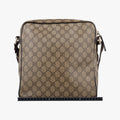 GG Supreme  Messenger Beige×Brown PVC coated canvas×leather 201448 G7593614GGスプリーム メッセンジャー ベージュ×ブラウン PVCコーティングキャンバス×レザー 201448 G7593614