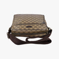 GG Supreme  Messenger Beige×Brown PVC coated canvas×leather 201448 G7593614GGスプリーム メッセンジャー ベージュ×ブラウン PVCコーティングキャンバス×レザー 201448 G7593614
