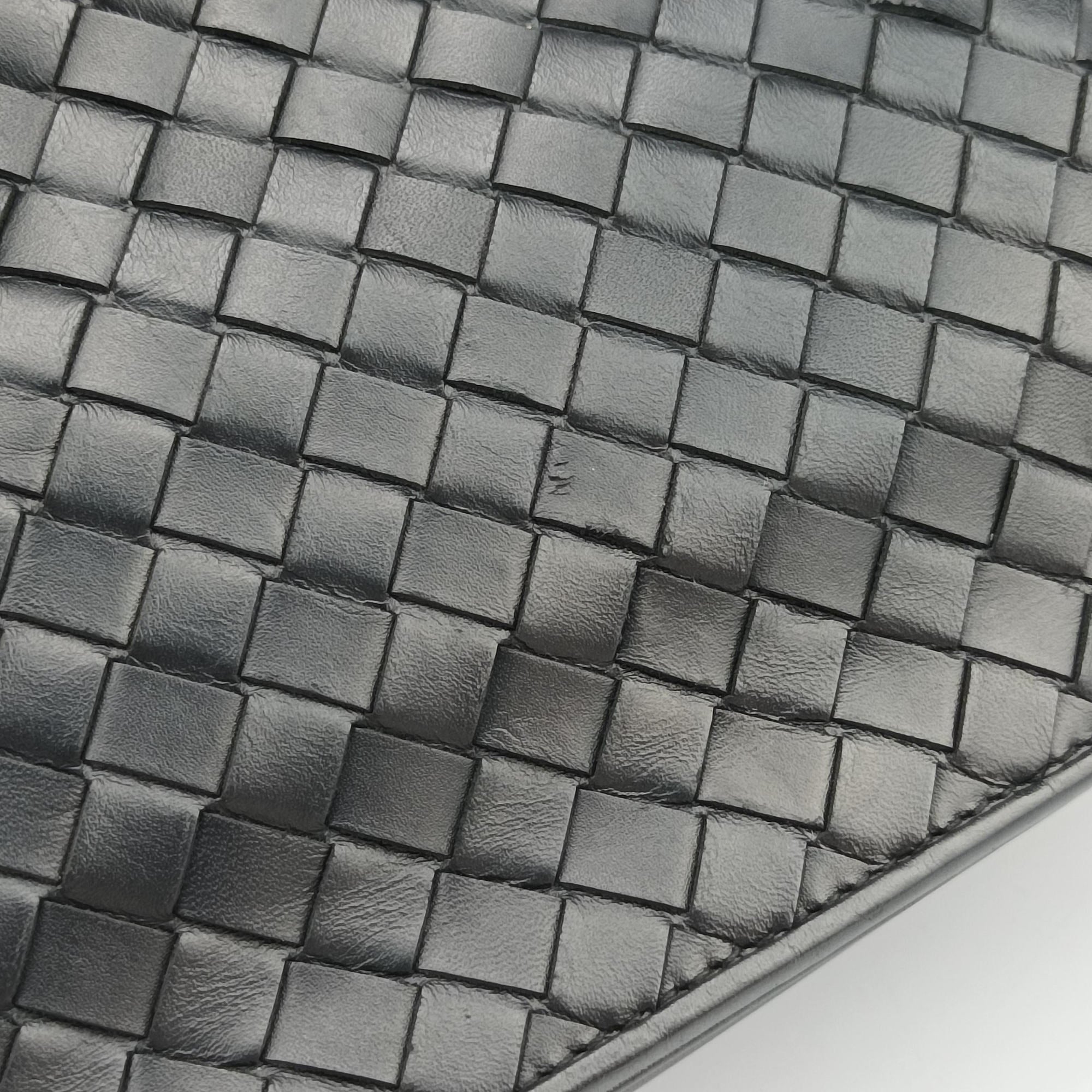 Intrecciato Black lambskin B00365177Wイントレチャート ブラック ラムスキン B00365177W