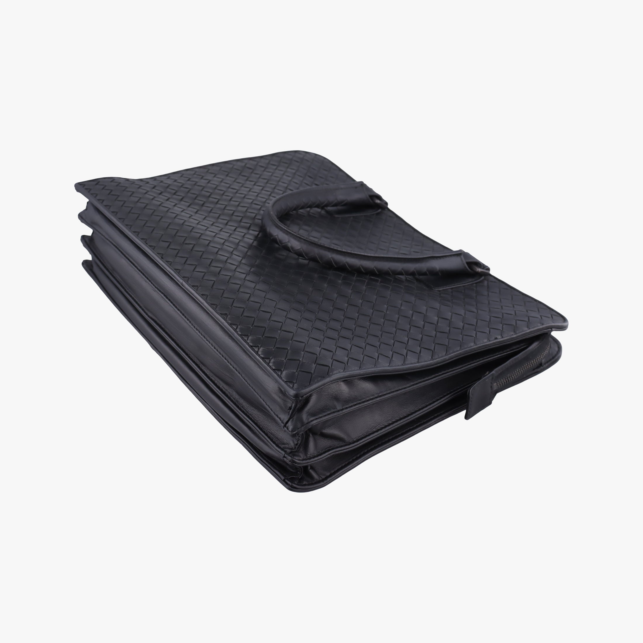 Intrecciato Black lambskin B00365177Wイントレチャート ブラック ラムスキン B00365177W
