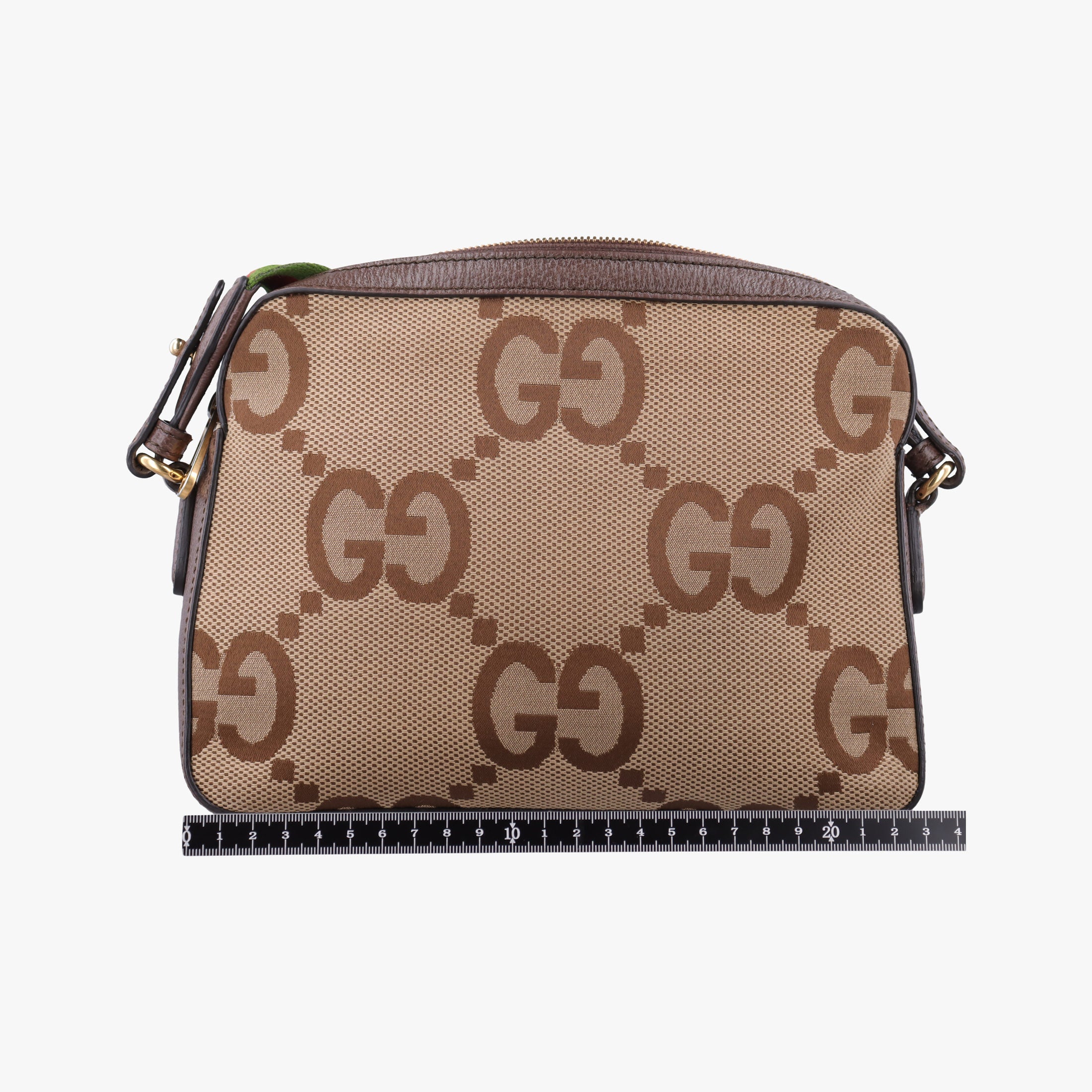 Jumbo GG Messenger Brown canvas×leather 675891 D037724650ジャンボGG メッセンジャー ブラウン キャンバス×レザー 675891 D037724650