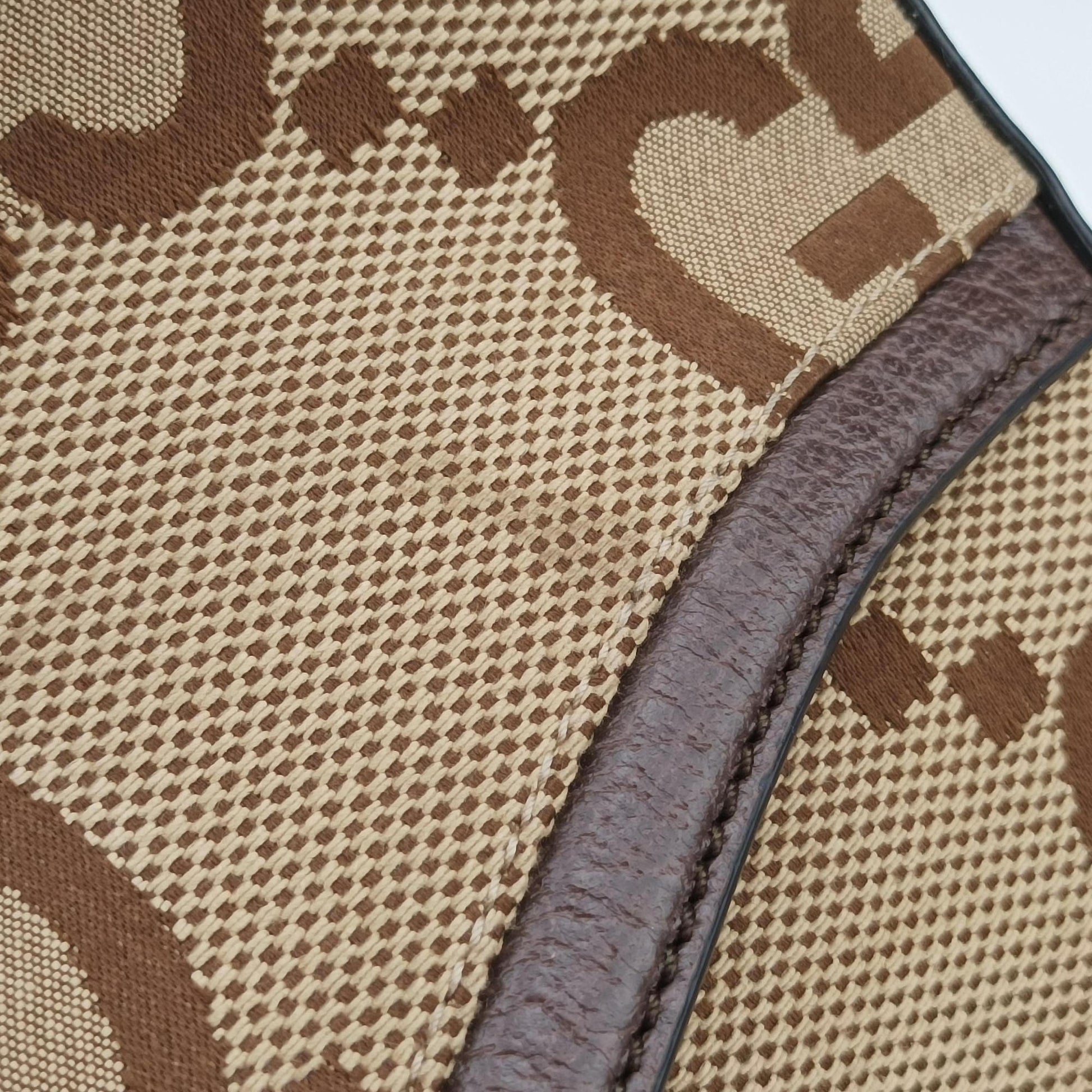 Jumbo GG Messenger Brown canvas×leather 675891 D037724650ジャンボGG メッセンジャー ブラウン キャンバス×レザー 675891 D037724650