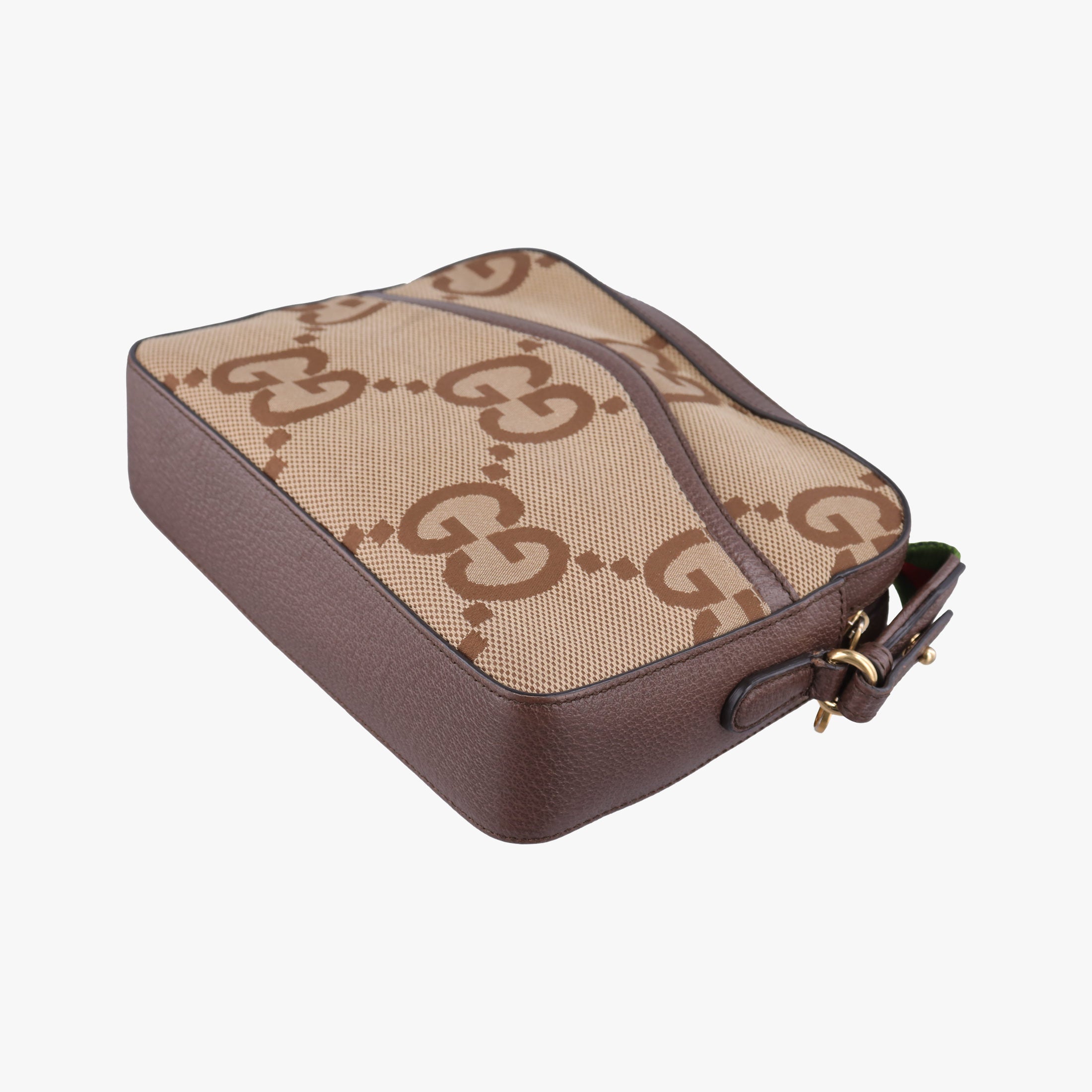 Jumbo GG Messenger Brown canvas×leather 675891 D037724650ジャンボGG メッセンジャー ブラウン キャンバス×レザー 675891 D037724650