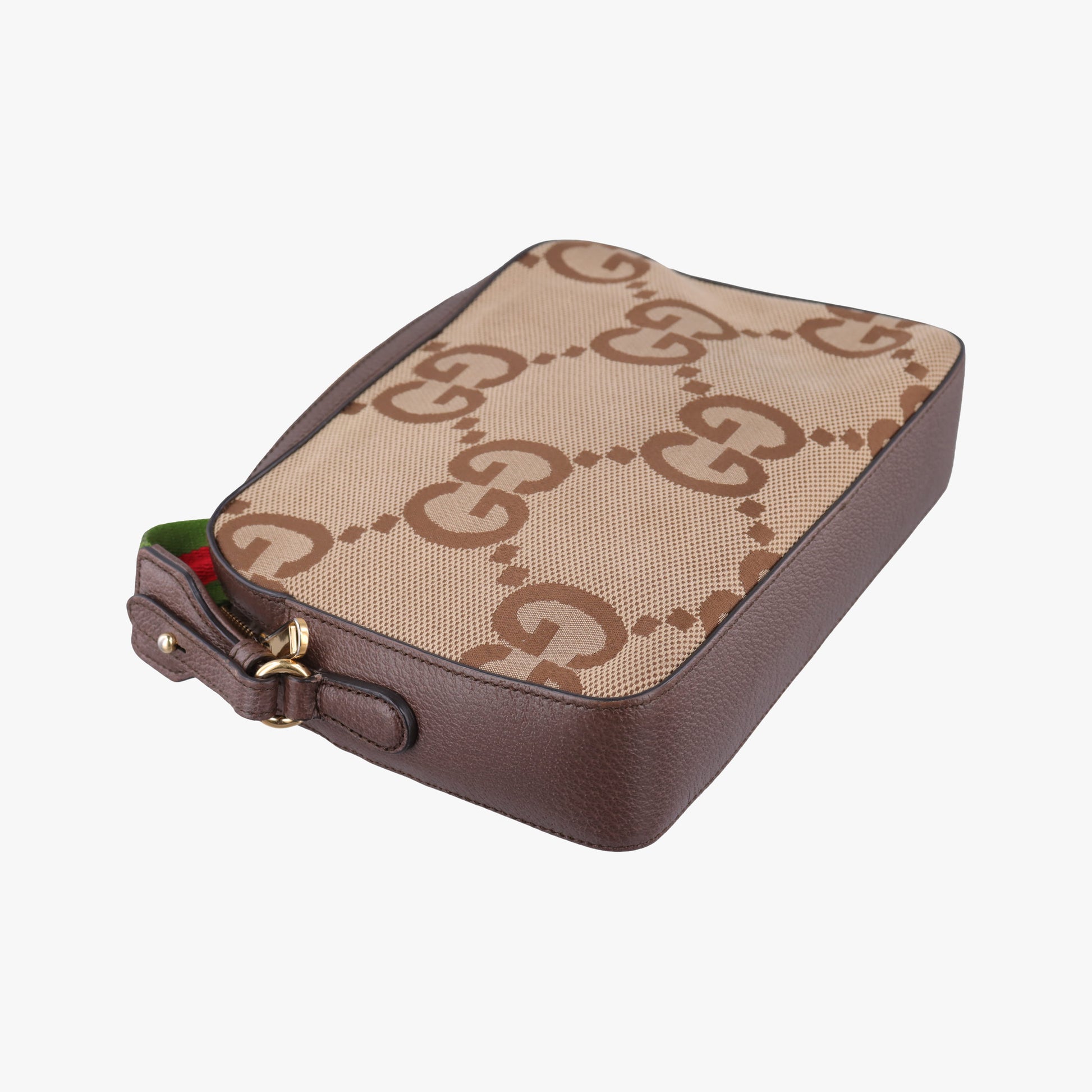 Jumbo GG Messenger Brown canvas×leather 675891 D037724650ジャンボGG メッセンジャー ブラウン キャンバス×レザー 675891 D037724650