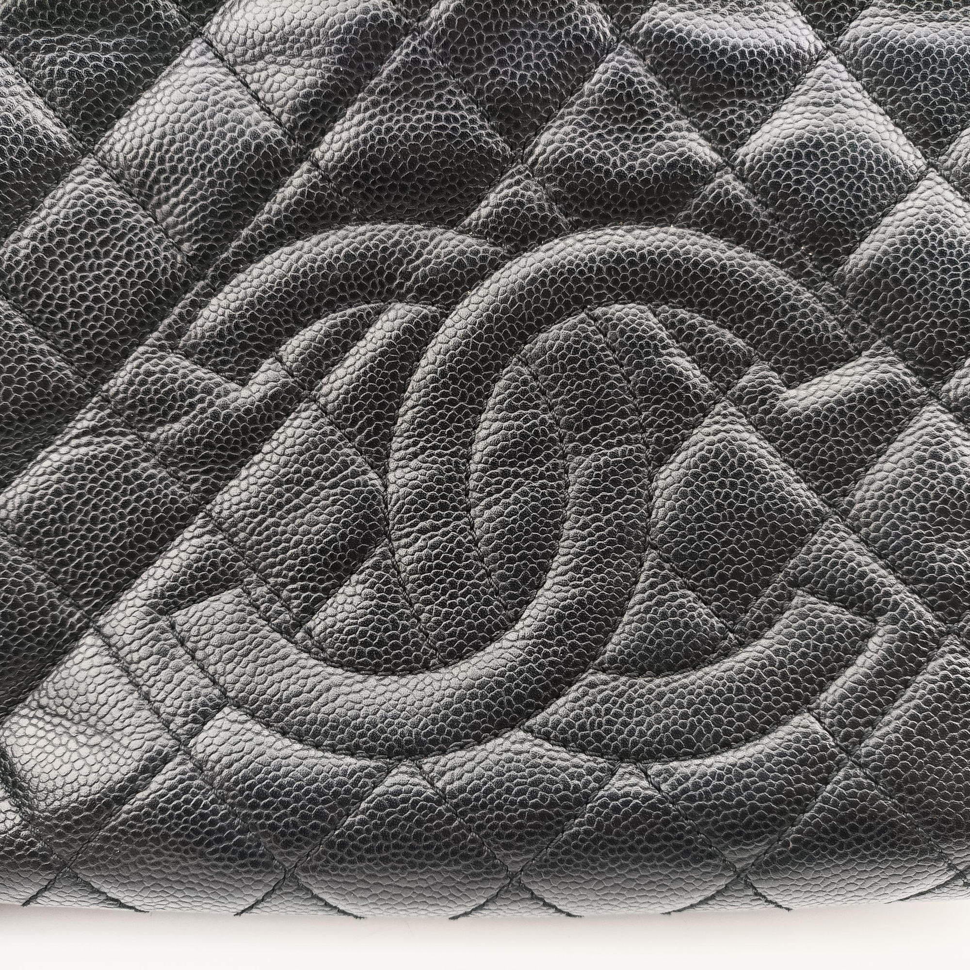 Matelasse PST Black caviar skin A50994 18004701マトラッセ PST ブラック キャビアスキン A50994 18004701