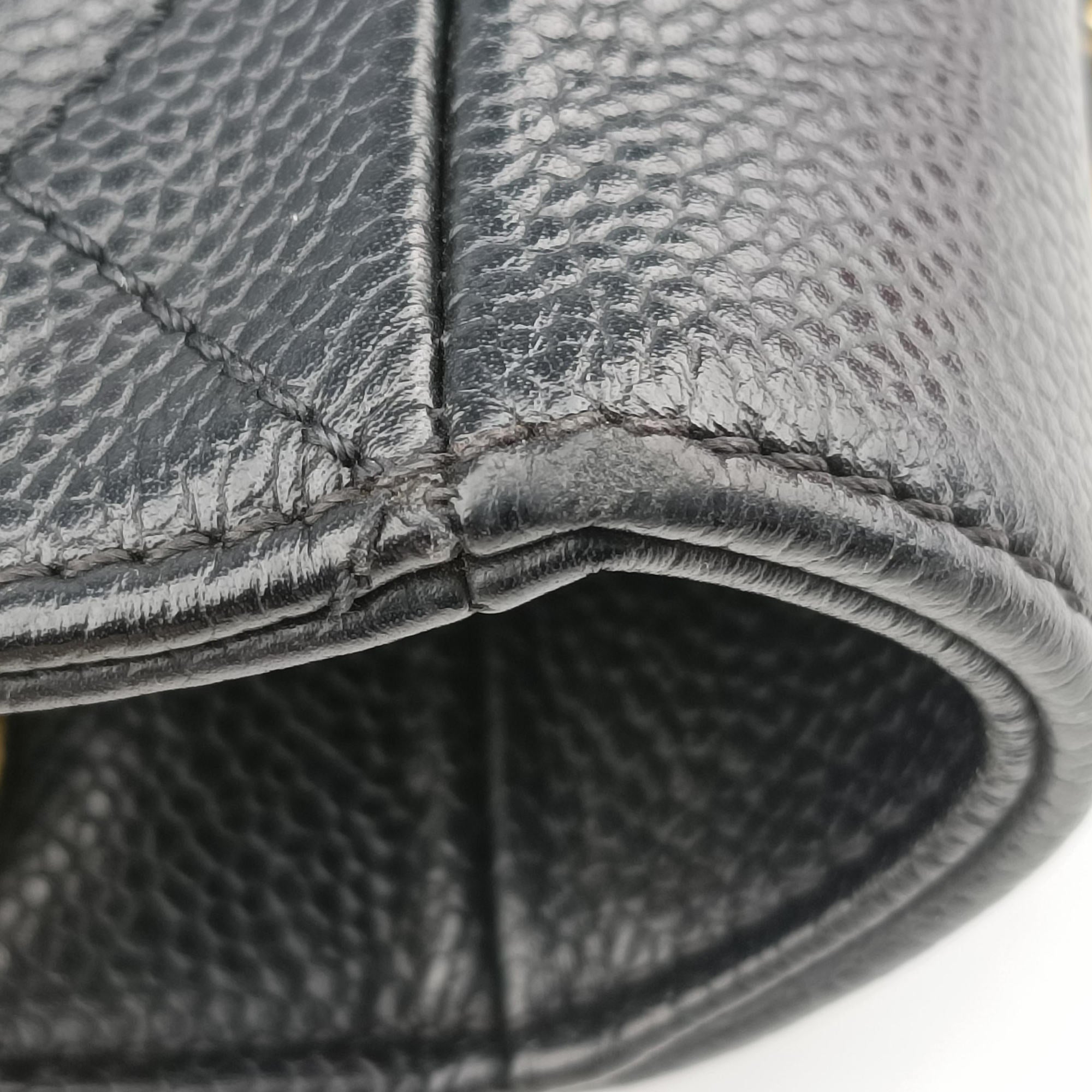Matelasse PST Black caviar skin A50994 18004701マトラッセ PST ブラック キャビアスキン A50994 18004701