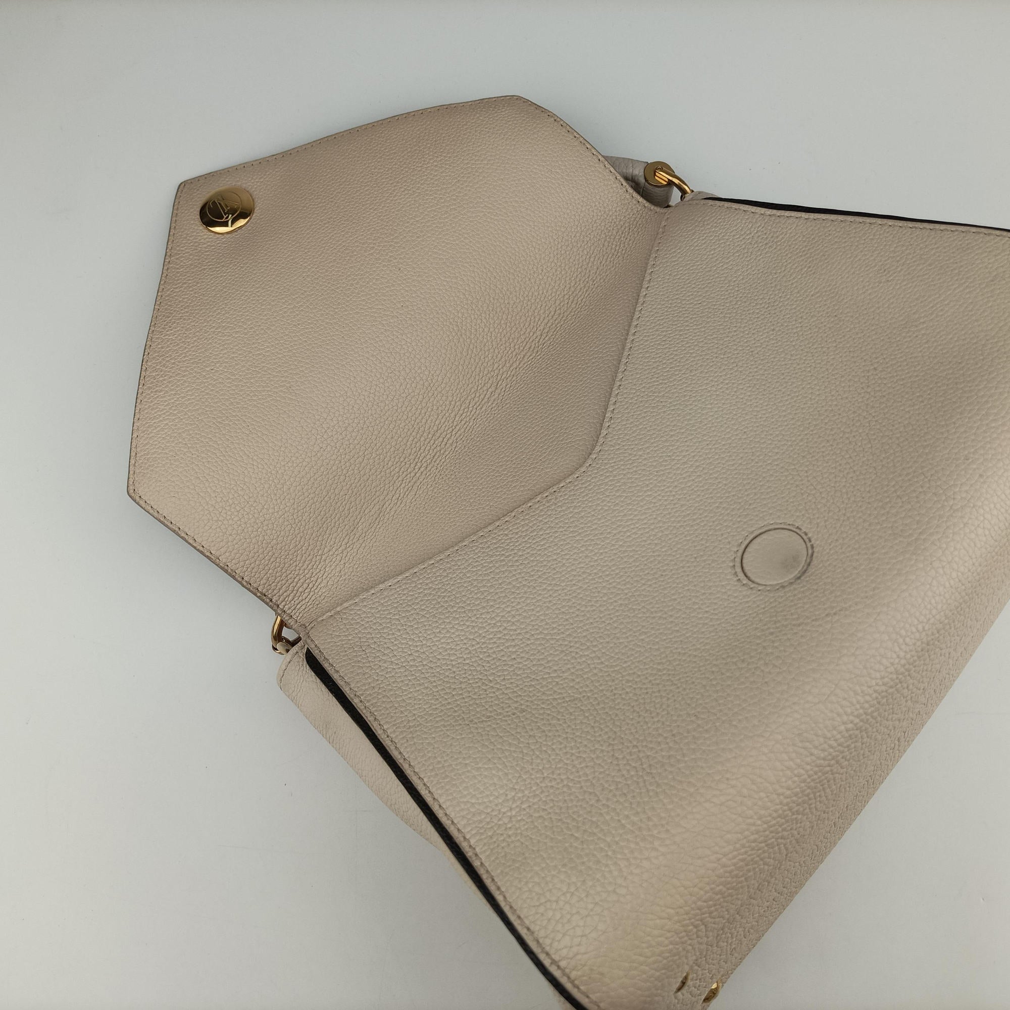 Double V Bag Brown  × Creme Monogram Canvas × Grained Leather M54155 TR0157ドゥブルV ブラウン× クレーム モノグラムキャンバス×トリヨンレザー M54155 TR0157
