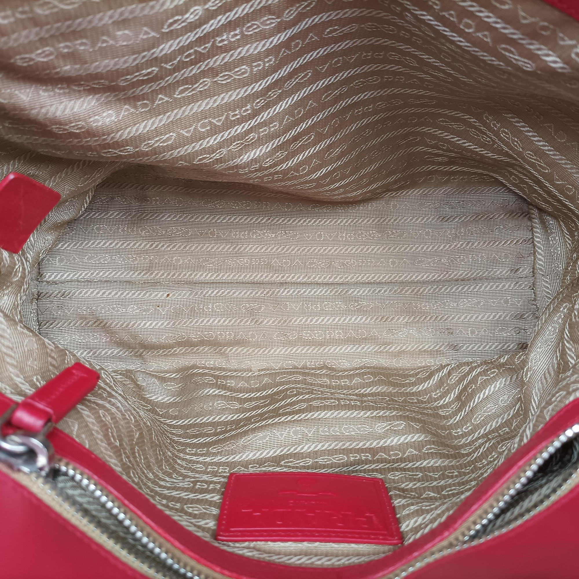 logo jacquard khaki×red Fabric × leather 104ロゴジャガード カーキ×レッド ファブリック×レザー 104