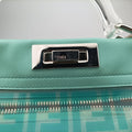 PEEKABOO Green Clear PVC× Leather 8BN290 8BN290-A3IE-198-10420ピーカブー グリーン 透明PVC× レザー 8BN290 8BN290-A3IE-198-10420