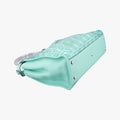 PEEKABOO Green Clear PVC× Leather 8BN290 8BN290-A3IE-198-10420ピーカブー グリーン 透明PVC× レザー 8BN290 8BN290-A3IE-198-10420