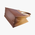 Book Tote Brown leather 62-MA-0221ブックトート ブラウン レザー 62-MA-0221