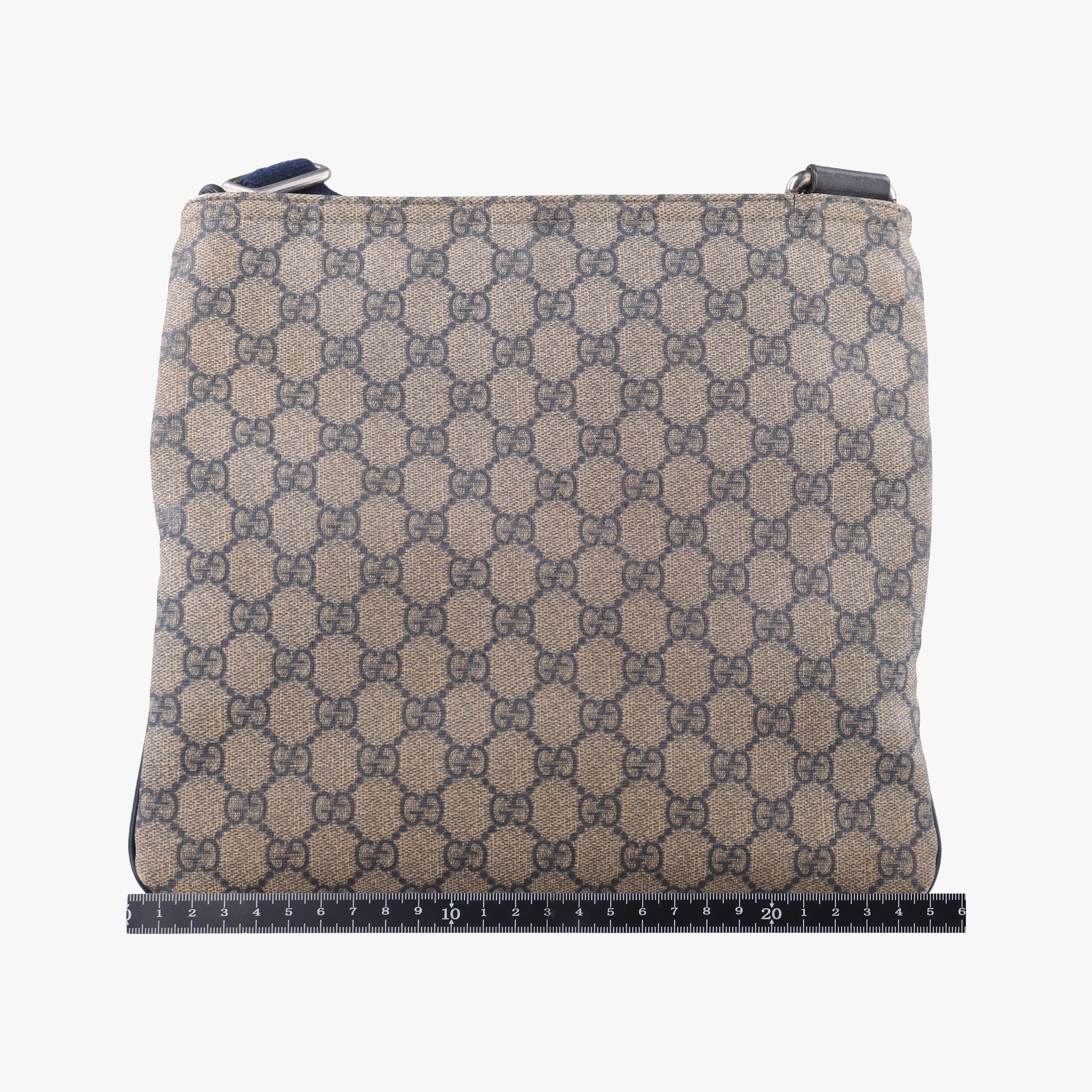 GG Supreme Messenger Brown×Navy PVC coated canvas 295257 GGスプリーム メッセンジャー ブラウン×ネイビー PVCコーティングキャンバス 295257 