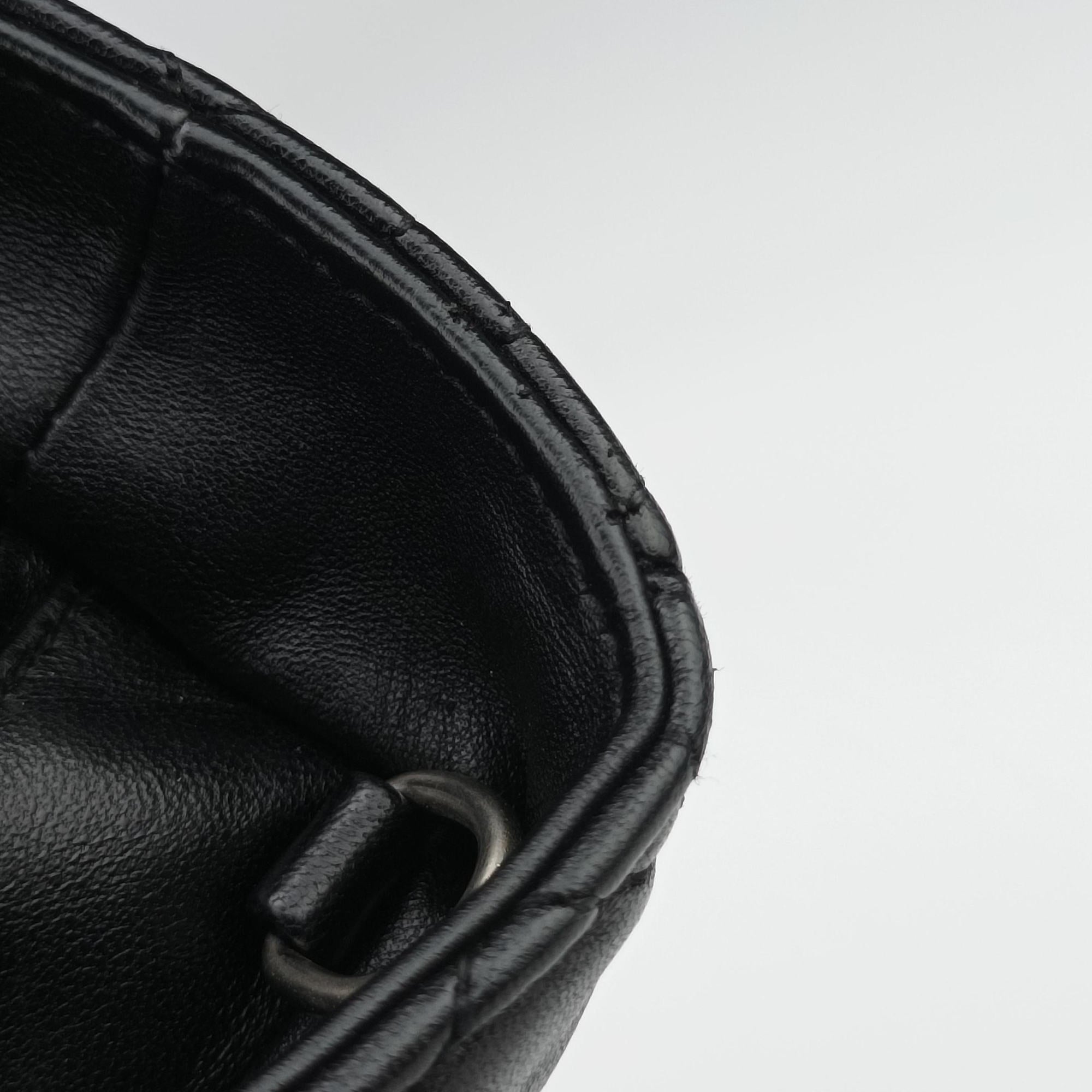 Lady Dior Black lambskin 16-MA-0120レディディオール ブラック ラムスキン 16-MA-0120