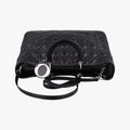 Lady Dior Black lambskin 16-MA-0120レディディオール ブラック ラムスキン 16-MA-0120