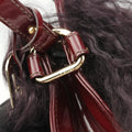 Fur bag Burgundy fur 8BR408 2454-8BR408-LPT-049ファーバッグ ワインレッド ファー 8BR408 2454-8BR408-LPT-049