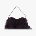 Fur bag Burgundy fur 8BR408 2454-8BR408-LPT-049ファーバッグ ワインレッド ファー 8BR408 2454-8BR408-LPT-049