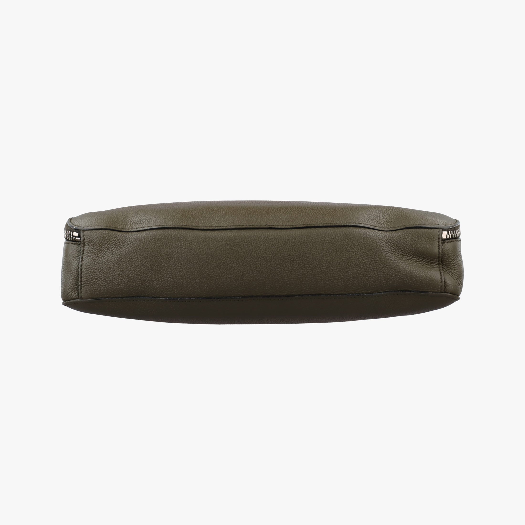 Business Briefcase Green Leather 2VE368 7/Iビジネス ブリーフケース グリーン レザー 2VE368 7/I