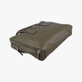 Business Briefcase Green Leather 2VE368 7/Iビジネス ブリーフケース グリーン レザー 2VE368 7/I