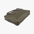 Business Briefcase Green Leather 2VE368 7/Iビジネス ブリーフケース グリーン レザー 2VE368 7/I
