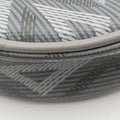Saddle Grey PVC coated canvas × leather 27-BO-1221 IC Chipサドル グレー PVCコーティングキャンバス×レザー 27-BO-1221 ICチップ