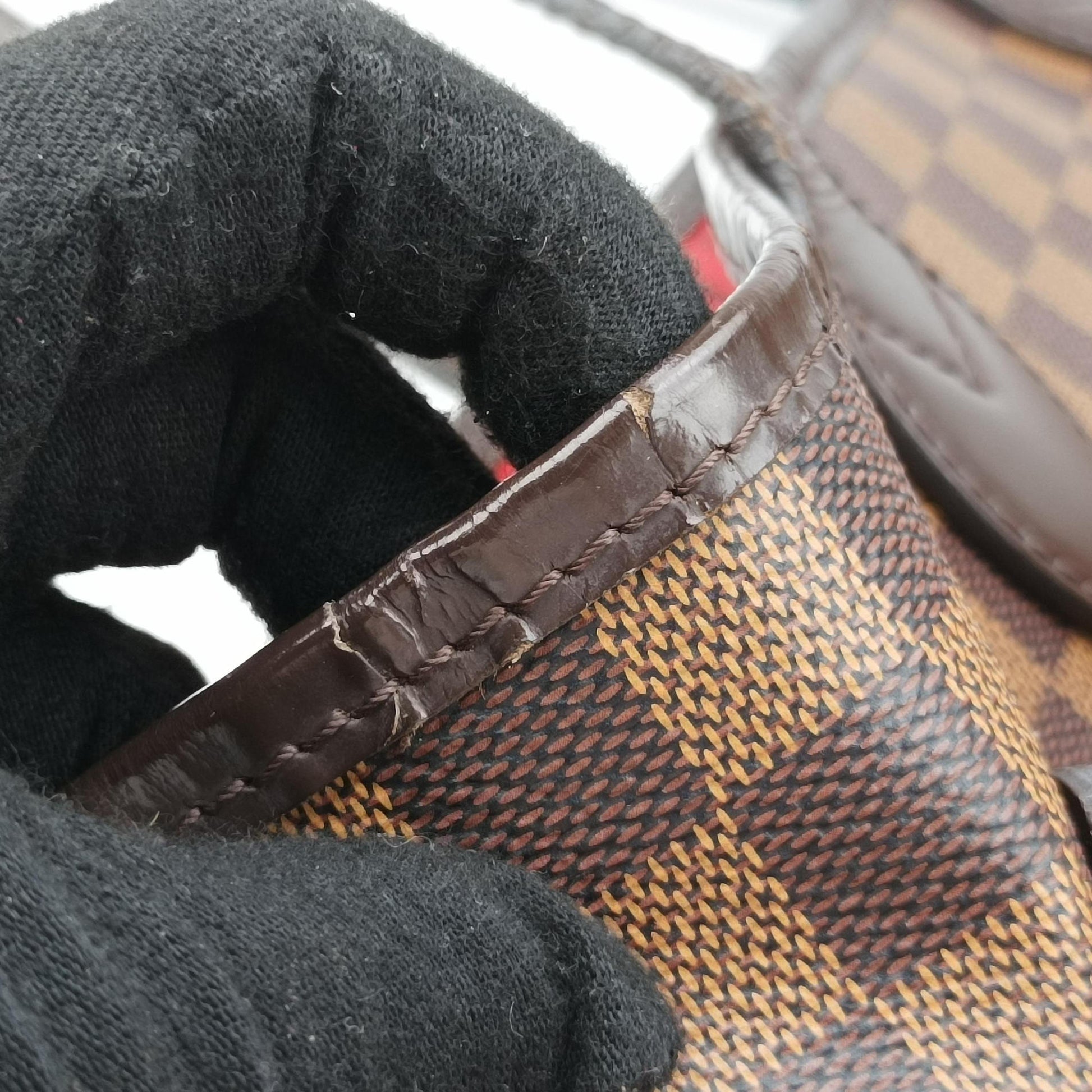 NEVERFULL MM EBENE Damier Canvas N51105 GI3197 GI4107 IC ChipネヴァーフルMM エベヌ ダミエキャンバス N51105 GI3197 GI4107 ICチップ