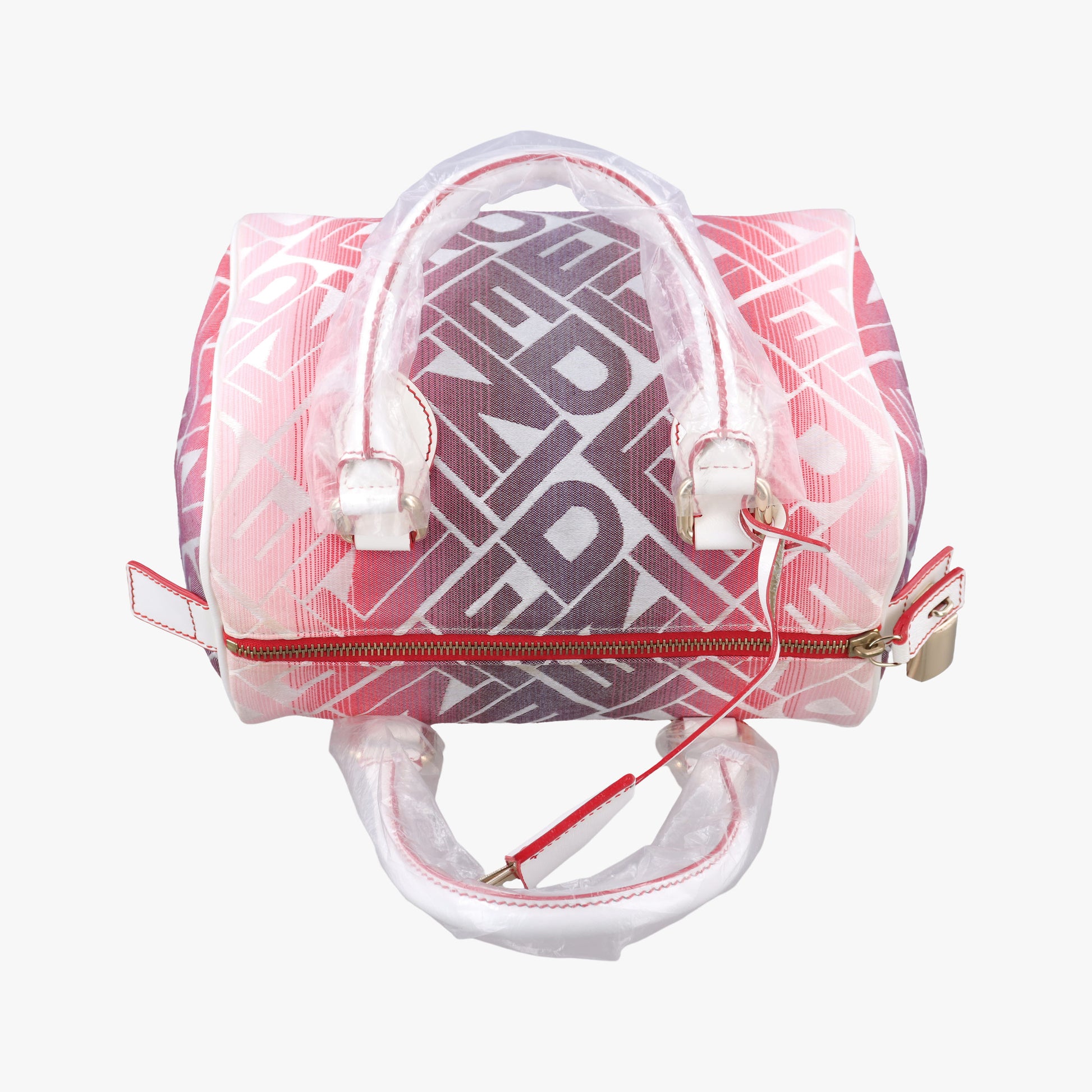 Forever Gradient Print  Pink × Fuchsia Canvas × Leather 2305/8BL068/AFK/098フォーエバー グラデーション ピンク × フューシャ キャンバス×レザー 8BL068 2305/8BL068/AFK/098