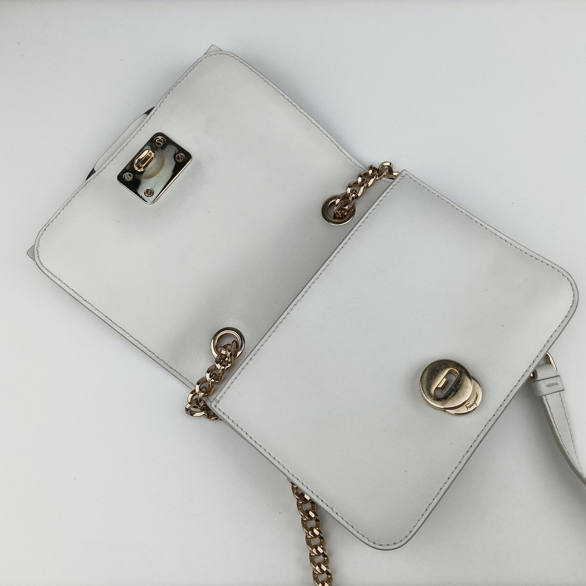 Viva White×multicolor Leather FZ-21 H 105ヴィヴァ ホワイト×マルチカラー レザー FZ-21 H 105