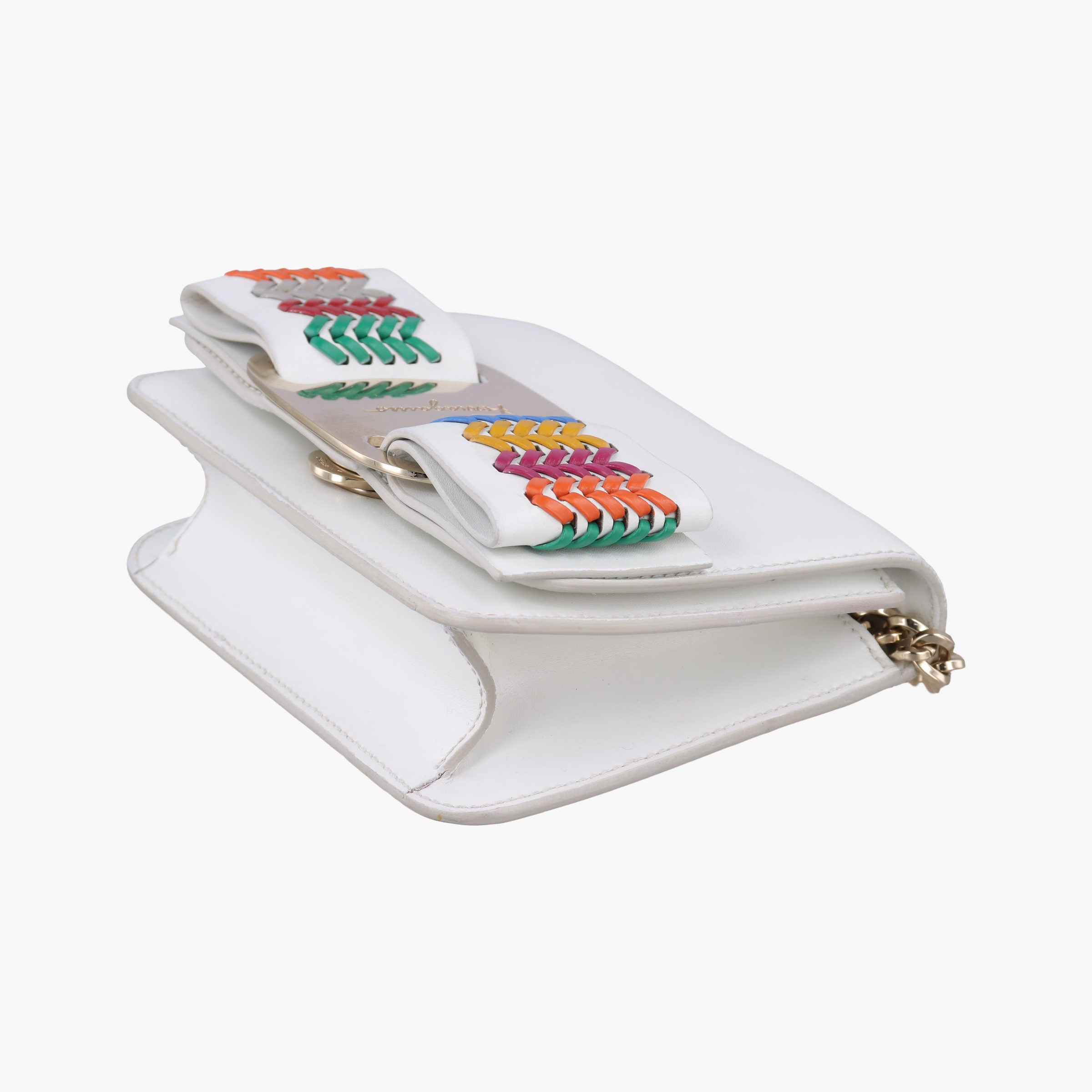 Viva White×multicolor Leather FZ-21 H 105ヴィヴァ ホワイト×マルチカラー レザー FZ-21 H 105