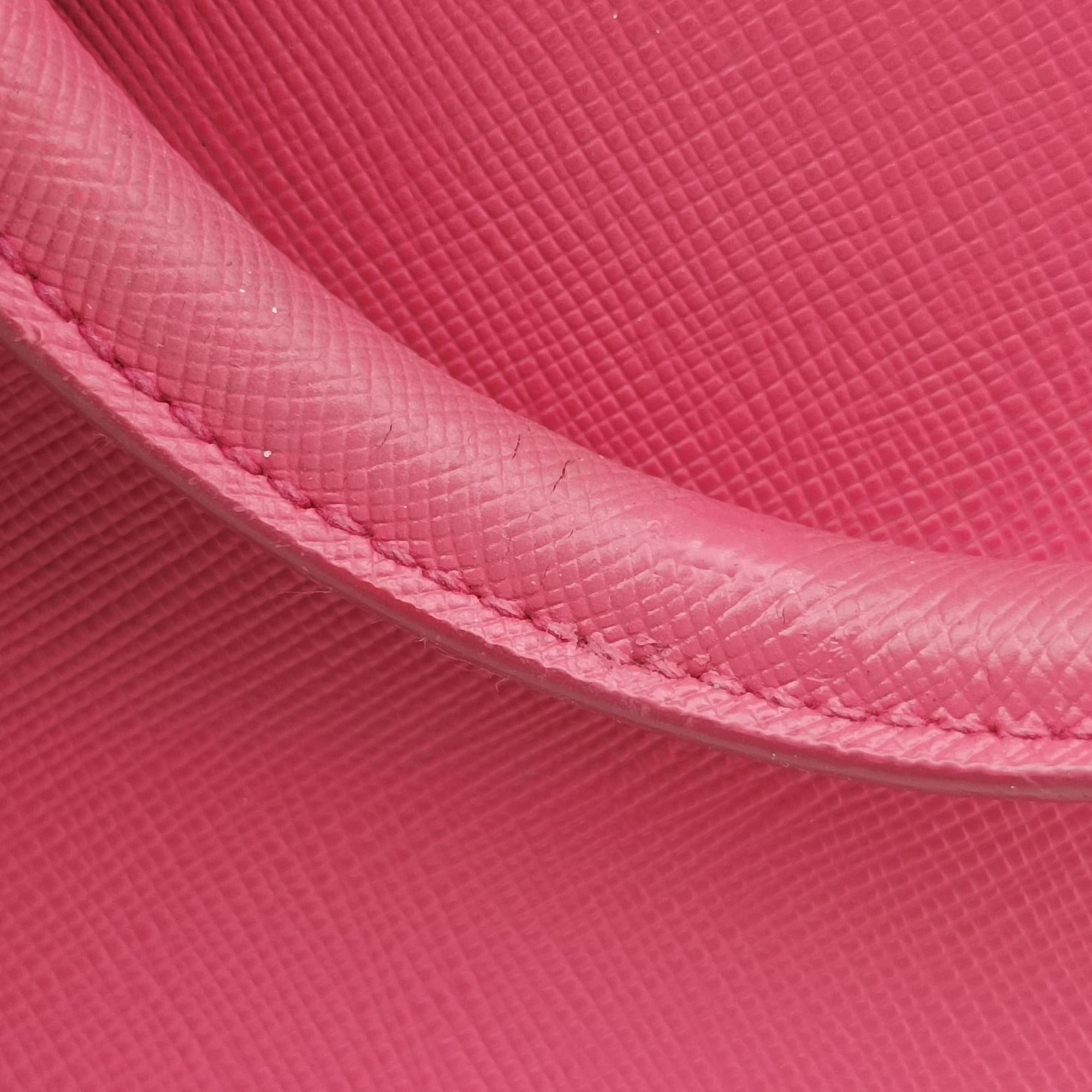 Galleria Pink SAFFIANO Leather BN1786 165ガレリア ピンク サフィアーノレザー BN1786 165