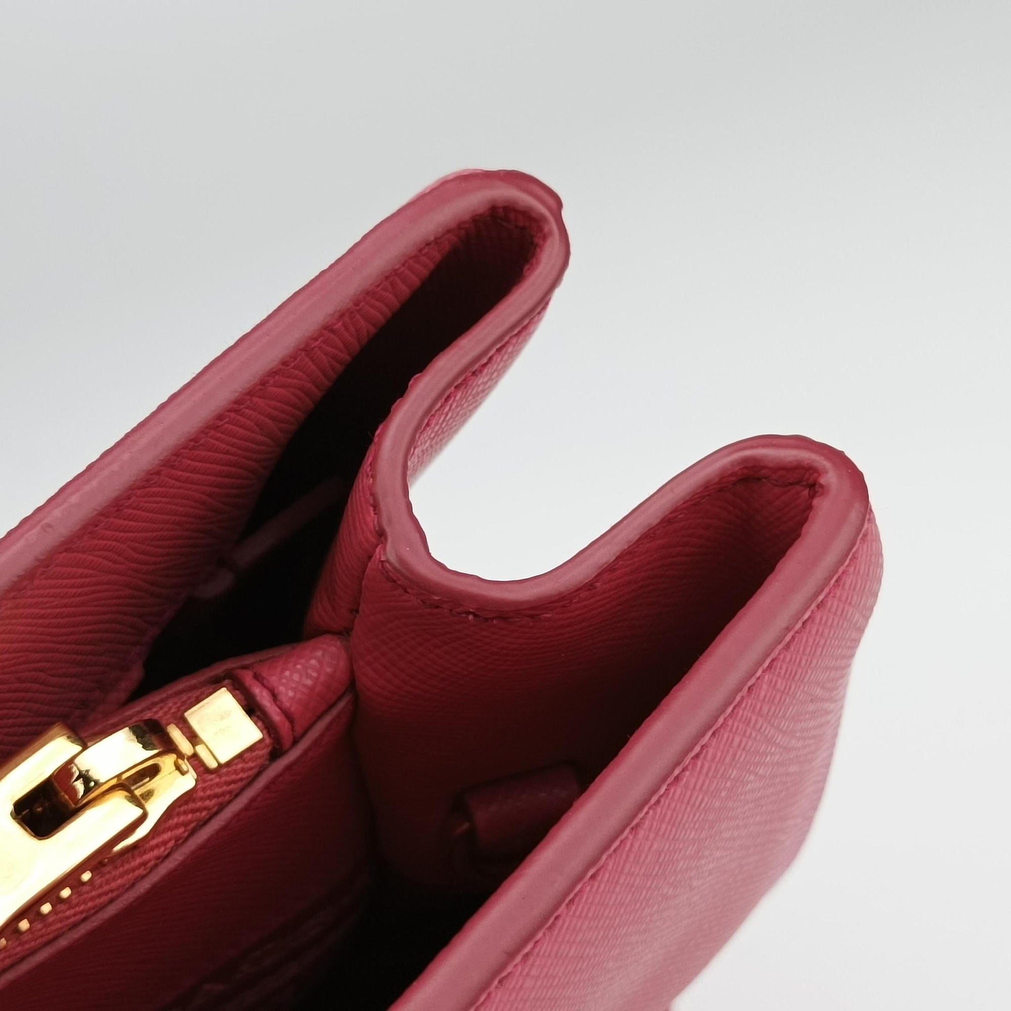 Galleria Pink SAFFIANO Leather BN1786 165ガレリア ピンク サフィアーノレザー BN1786 165